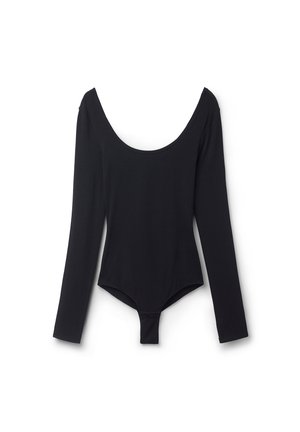 SCOOP NECK - Body - black