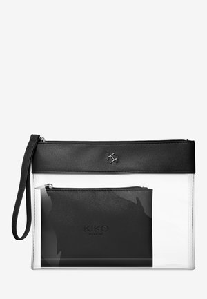 TRANSPARENT BEAUTY CASE - Makeup accessory - 001 black