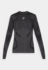 ROAD SEAMLESS - T-shirt à manches longues - performance black