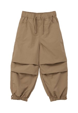 ELASTISCHE PARACHUTE - Stoffhose - sandstein