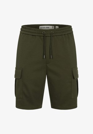 INDICODE JEANS, INNEZZO SHORTS CARGO - Pantalones deportivos - army