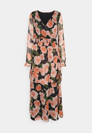 Vero Moda Tall VMPHILINE V-NECK DRESS - Maksimekko - black