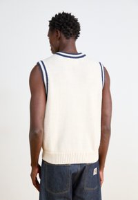 Obey Clothing ALDEN VEST - Pulóver - unbleached