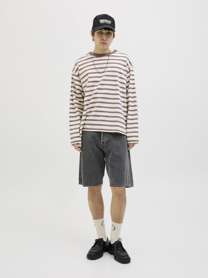 Jack & Jones - JJIALEX JJORIGINAL - Denim shorts - black denim, Enlarge