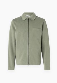 HANNES FULL ZIP - Cardigan - four leaf clover