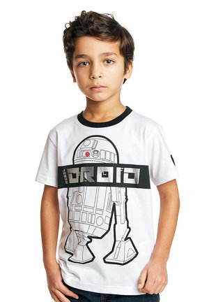 STAR WARS REBEL DROID TEE - Print T-shirt - white