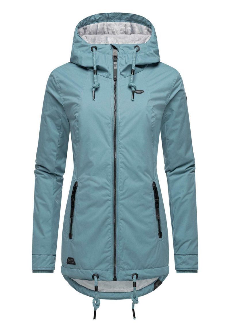 Ragwear ZUZKA - Winter coat - stone blue