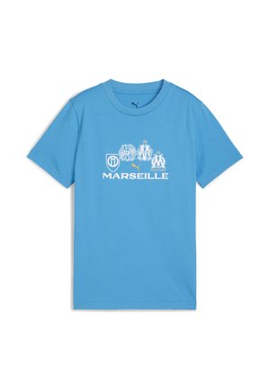 OLYMPIQUE DE MARSEILLE CULTURE - Fanartikel - bleu azur/white