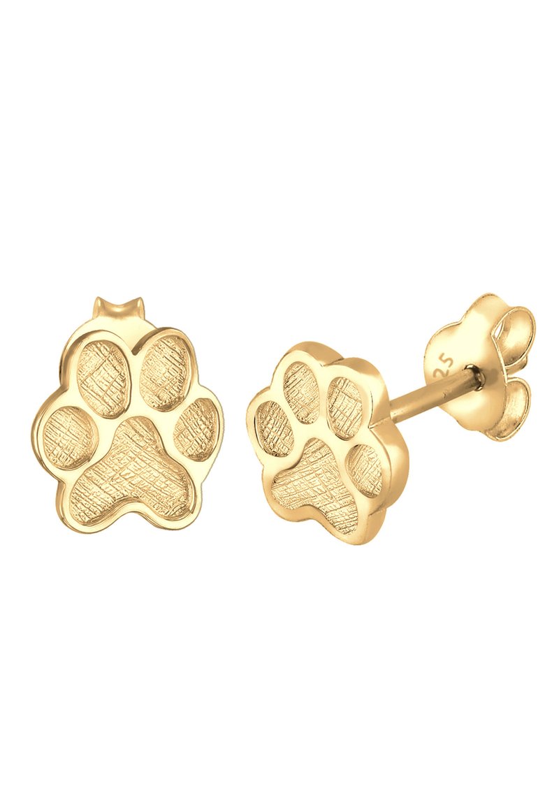 Damen Halsketten | Elli PFOTEN TIER ABDRUCK HUND KATZE FILIGRAN Ohrringe gold/goldfarben - DZ60536 Damen Halsketten | Elli PFOTEN TIER ABDRUCK HUND KATZE FILIGRAN Ohrringe gold/goldfarben - DZ60536