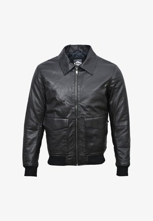 Lee Cooper NAHAM - Giacca di pelle - black