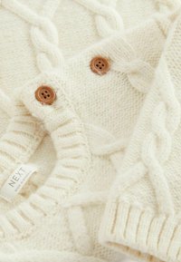 Next CABLE CREW NECK - REGULAR FIT - Džemperis - ecru