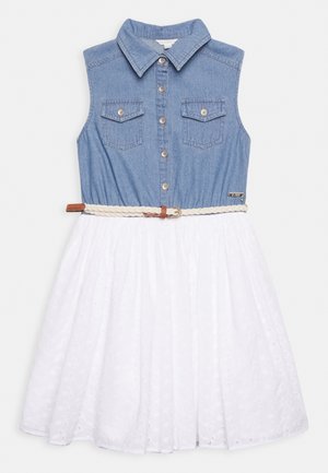 Robe en jersey - blue denim
