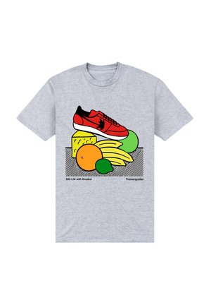 STILL LIFE - T-Shirt print - heather grey