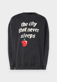 ONSRAIDEN WASHED CREW NECK - Sweatshirt - black