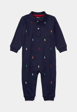 Polo Ralph Lauren POLO PONY SOFT COTTON POLO COVERALL 0-2Y - Ολόσωμη φόρμα - refined navy