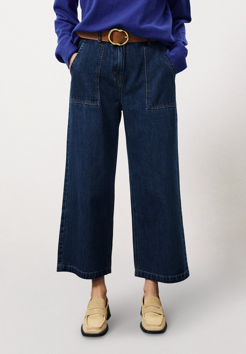 FRNCH Jean flare - bleu marine
