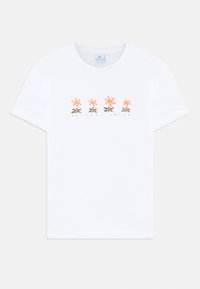 WOMEN FLOWER ROW  - Majica kratkih rukava s printom - white