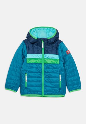 EIKEFJORD - Windbreaker - dark marine/mystic blue/fresh green/arctic blue