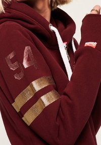 Superdry & Co Sweater met rits - red