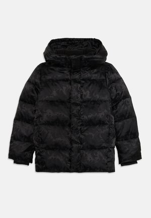 LOGO PUFFER UNISEX - Vinterjakke - black