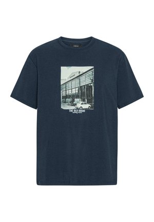 Clean Cut Copenhagen T-shirt med print - navy
