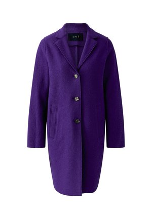 Oui, OUI MANTEL MAYSON BOILED WOOL - REINE SCHURWOLLE - Manteau court - ultra violett
