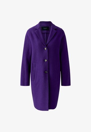 Oui, OUI MANTEL MAYSON BOILED WOOL - REINE SCHURWOLLE - Manteau court - ultra violett