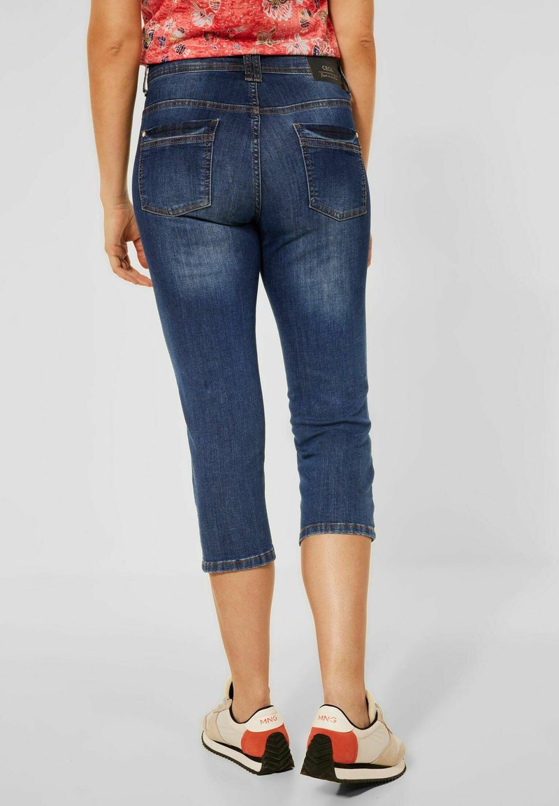 Damen Kleider | Cecil SLIM FIT Jeans Shorts blau - LB86343 Damen Kleider | Cecil SLIM FIT Jeans Shorts blau - LB86343