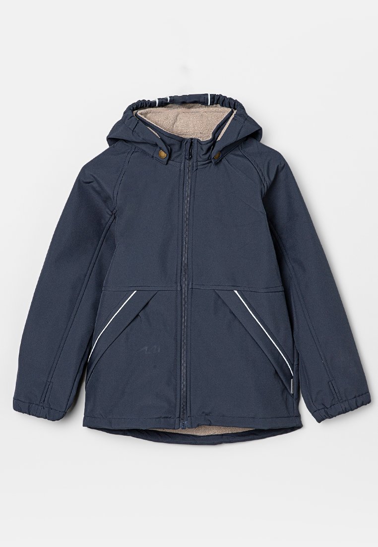 mikk-line Softshelljas blauw mikk-line Softshelljas blauw