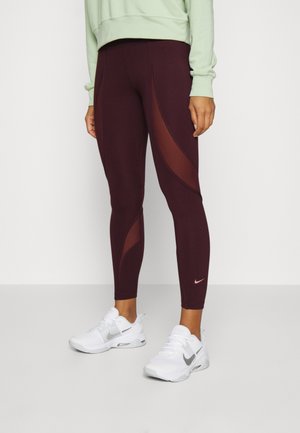 Nike Performance Leggings - bordeaux
