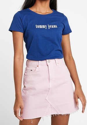 T-shirt print - dark blue