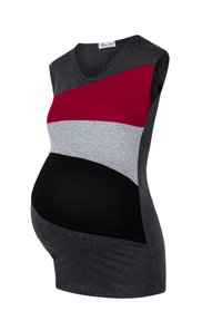 Chelsea Clark UMSTANDSBLUSE MIT SCHULTERTRÄGERN MIT FÜTTERUNGSMÖGLICHKEIT - Blouse - Kastanienbraun Meliert
