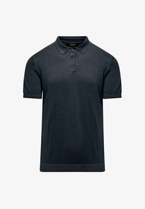 Bomboogie, WITH COLLAR - Poloshirt - night blue faded