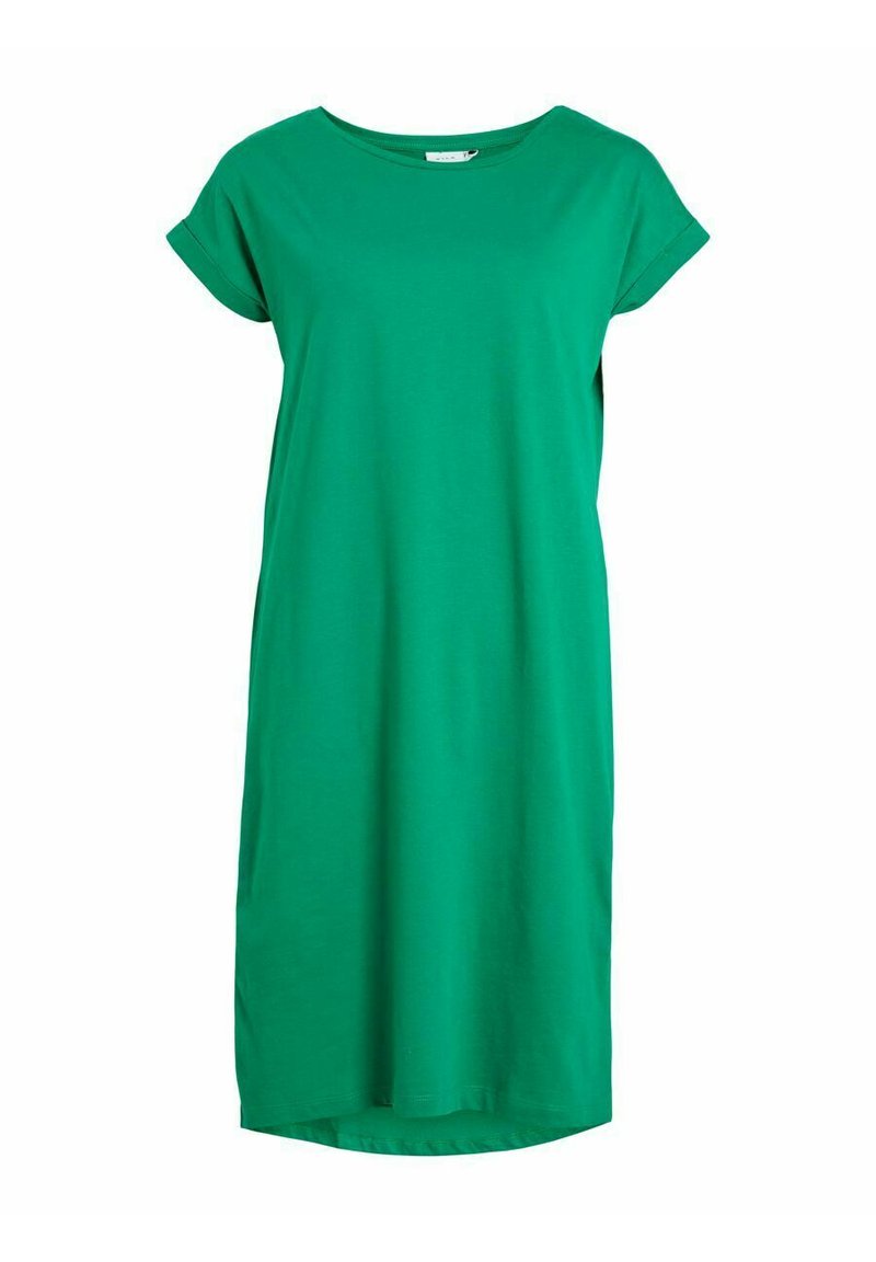 VILA VIDREAMERS KNEE NOOS - Jersey dress - amazon/green - Zalando