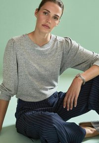 Next COSY LIGHTWEIGHT SOFT TOUCH SLEEVE DETAIL  - Džemper - grey