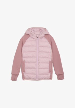 HYBRID W HOOD - Vinterjakker - bleached mauve