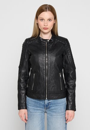 CYARA - Lederjacke - black
