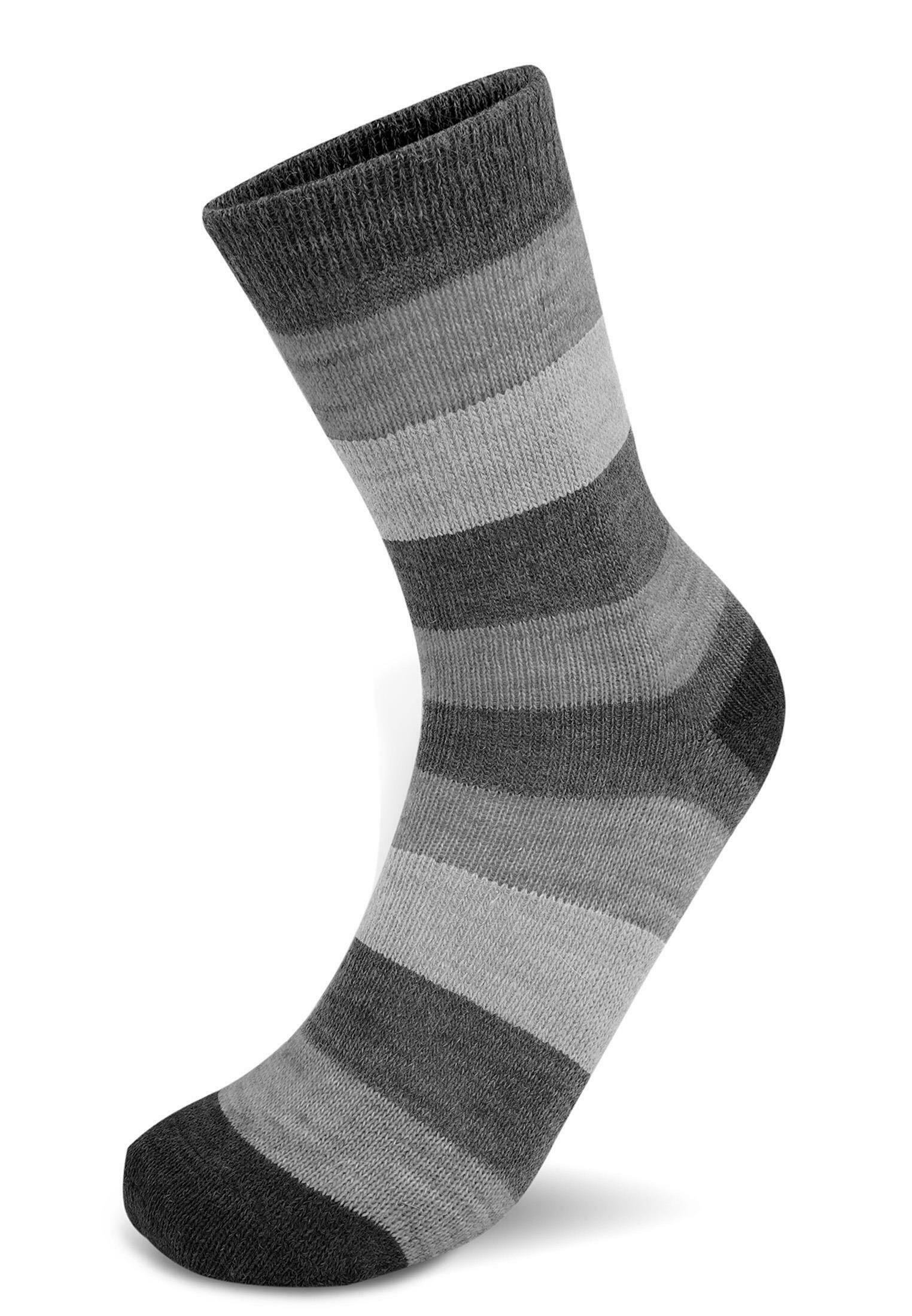 Normani Jeans Socken Mit Frotteesohle – 6 Paar, Größe 35-38, Atmungsaktiv Aus Baumwoll-Mix