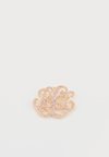 BOX PIN SCRIPT - Broš - gold-coloured/pink
