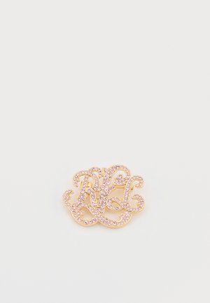 BOX PIN SCRIPT - Brošňa - gold-coloured/pink