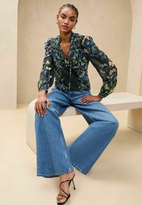 Lipsy REGULAR FIT - PRINTED - Blúzka - blue