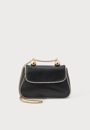 HEATHER MINI SHOULDERBAG - Soma ar siksnu pāri ķermenim - nero