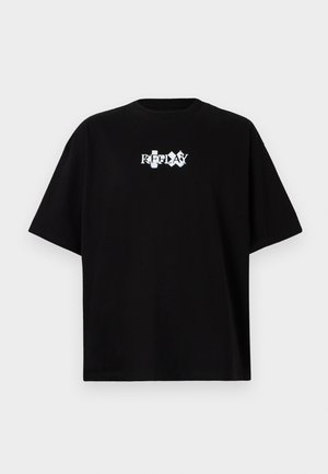 Replay REPLAY X MARTIN GARRIX TSHIRT - T-shirt con stampa - black