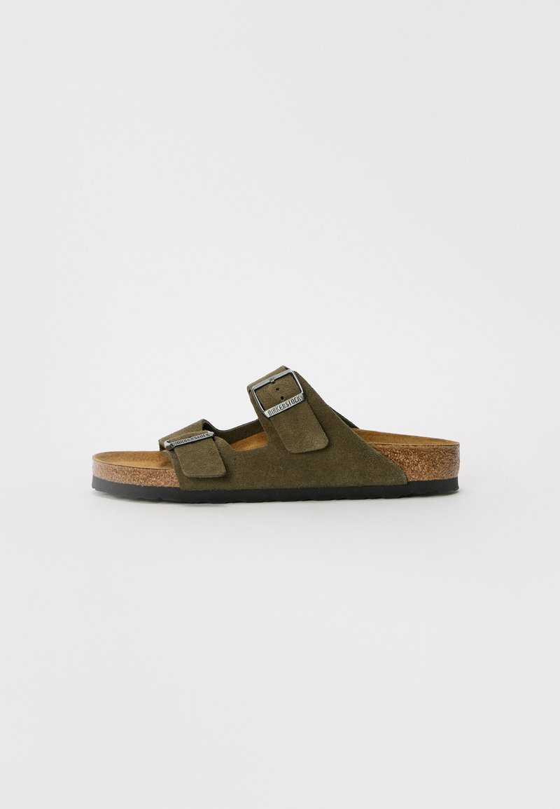 Birkenstock - ARIZONA REGULAR FIT - Sandales - dark green, Agrandir