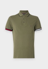 FLAG CUFF  - Polo shirt - battle green
