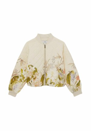 Reiss REGULAR FIT - NINA QUILTED PRINTED - Välikausitakki - pink print