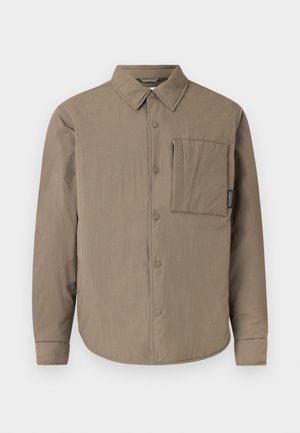 QUILTED OVERSHIRT - Veste mi-saison - smokey grey