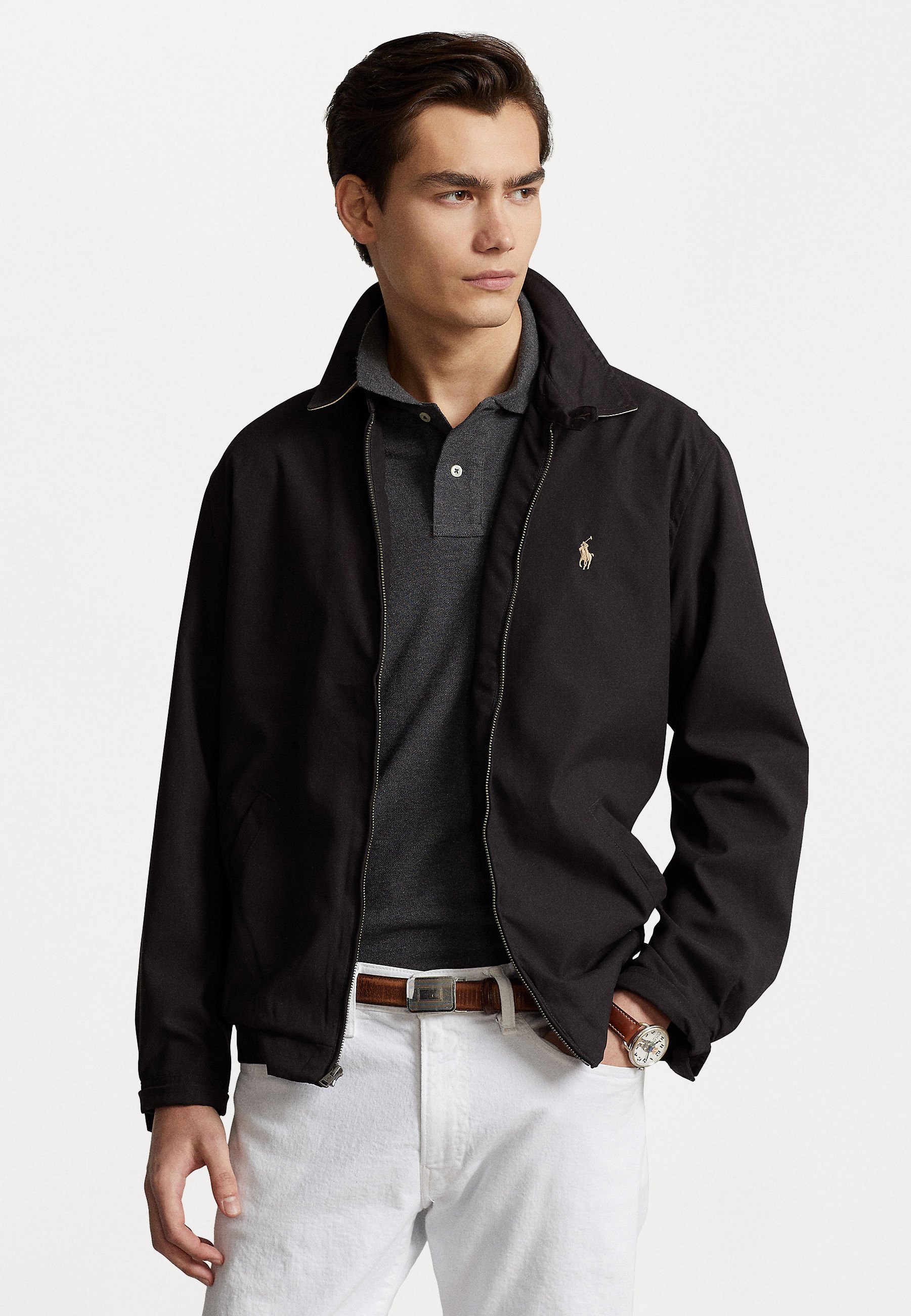Polo Ralph Lauren BI-SWING - Windbreaker - black/schwarz - Zalando.de