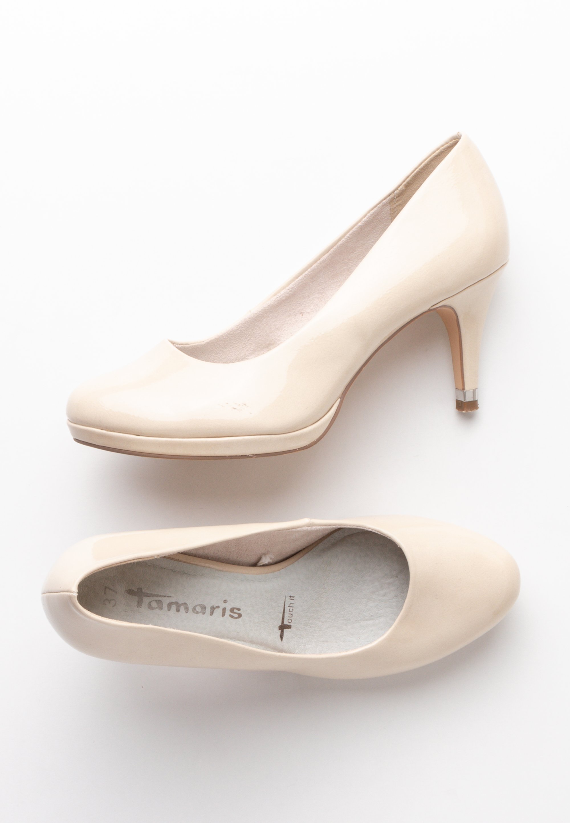 Zalando Tamaris Pumps Beige Tamaris Ankle Strap Ballet Pumps Beige