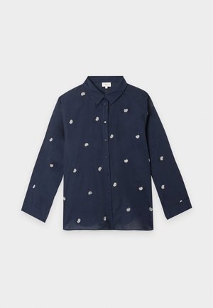 ONLY Carmakoma, CARNEW LINA GRACE - Skjortebluser - navy blazer